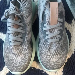 Light Blue & Grey Adidas Pure Bounce +